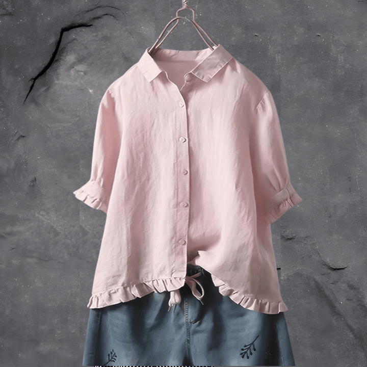 Dana | Ruffled Shirt