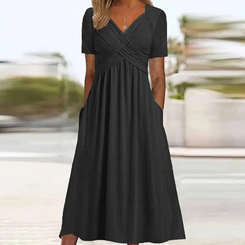 Brynn | Cozy Tummy Covering Dress