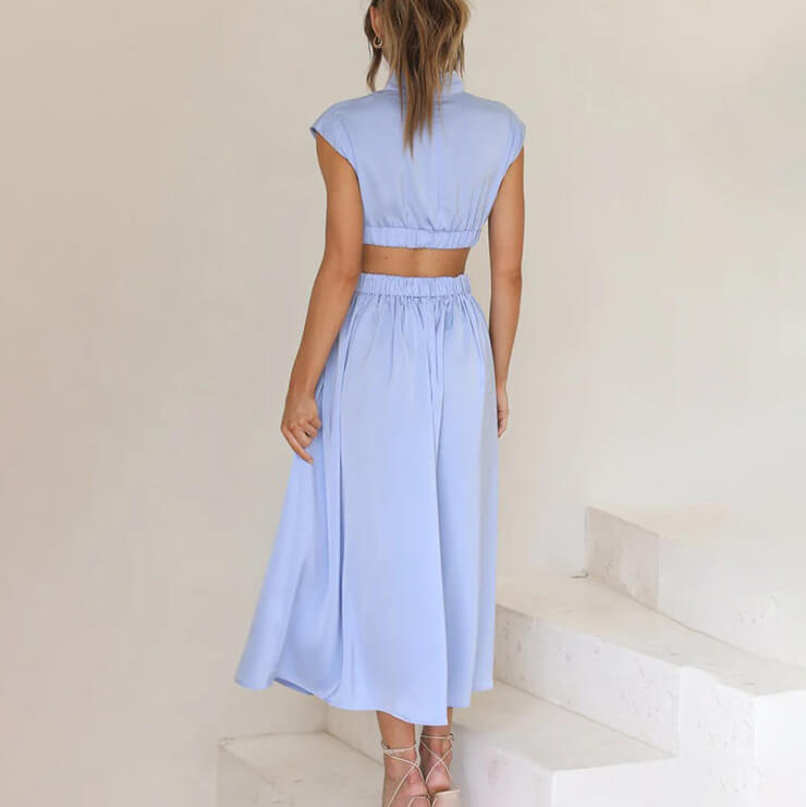 Diana - Pleated dress